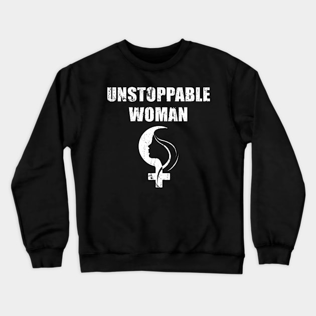Girl Power Empowerment Feminist Crewneck Sweatshirt by dashawncannonuzf